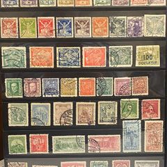 Czechoslovakian stamp lot
