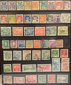 Czechoslovakian stamp lot