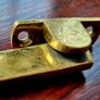 Vintage brass window stays Image 4