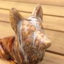 Vintage Ceramic Dog Figure Image 4