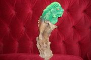 Wooden Hand Carved Chameleon Lizard (1980's)