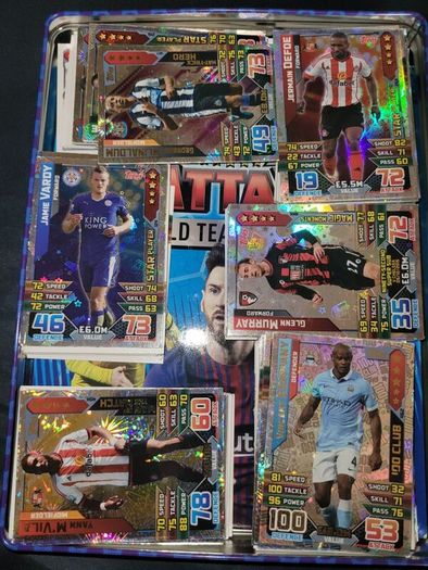 Topps Match Attax cards