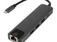 main image for ad New External Network Card USB Type C RJ45 HDMI 2 x USB 3.0 Laptop PC #1496