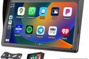 7 inch CarPlay Android Auto Car Radio Multimedia Video Player Portable Touch Screen Rear View Camera AUX For Kia Toyota VW Ford