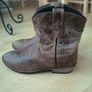 Cowboy Leather Boots Size Uk 6 Image 2