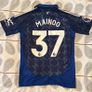 Man Utd 24/25 Away Mainoo 37 Adidas Slim Image 2