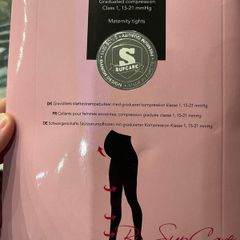 Compression maternity tights