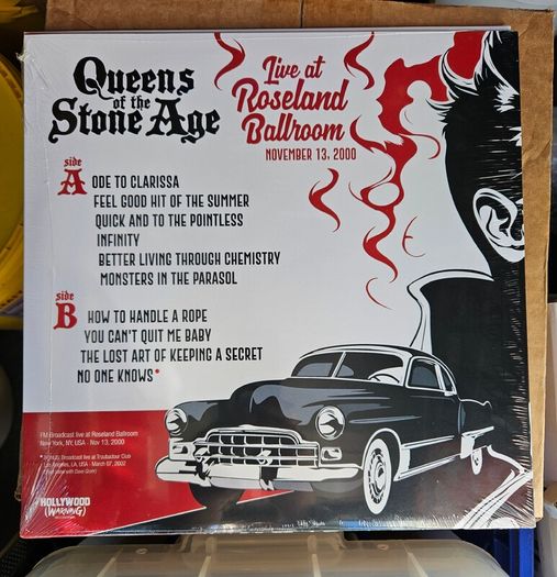 Queens Of The Stone Age "Live At Roseland Ballroom" Sealed Vinyl Album