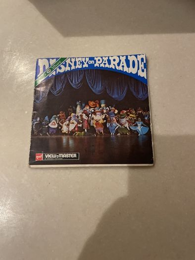 Viewmaster Disney on Parade booklet only