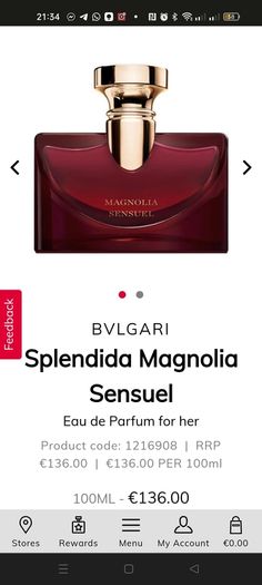 Bvlgari Splendida Magnolia Sensuel EDP