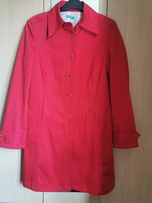United colours of benetton red Jacket UK 12
