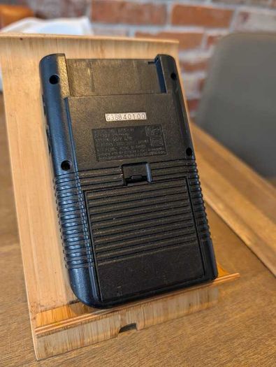 Nintendo BLACK Gameboy DMG-01 (the OG) - Optional Flash Cart - #396