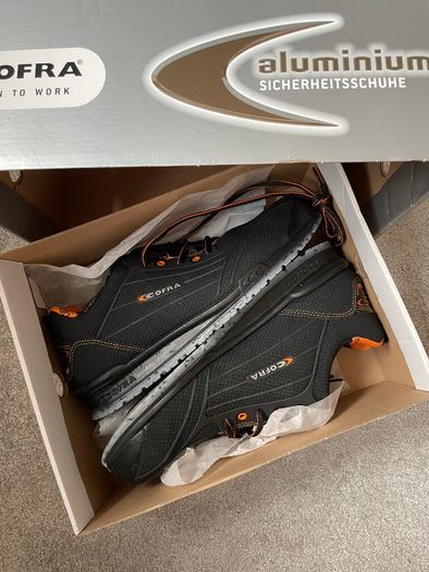 Cofra | Safety Shoes | Mens Black | EUR 46 | UK 11 | Brand New