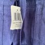 Linen mix navy trousers size 16 Image 2
