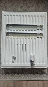 Central Heating Steel Panel Radiator (600mm x 500mm) Complete Full Set