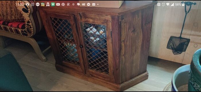 Solid wooden tv stand - quick sale