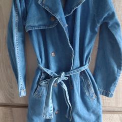 New jeans coat size fits XS s