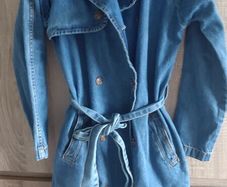 Quality jeans coat fit size extra small small