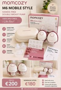 Momcozy Mobile Style M6 Hands Free Slim Breast Pump