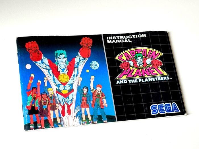 Captain Planet for Sega Mega Drive - Boxed and Minty