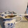 Vintage Rare large Mason's Patent Ironstone Porcelain Pitcher/creamer Manchu England 6". Image 8