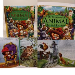 My Treasury Of Animal Stories & Rhymes Hardback Book