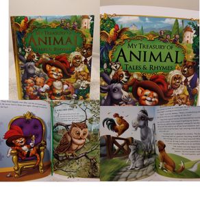 My Treasury Of Animal Stories & Rhymes Hardback Book