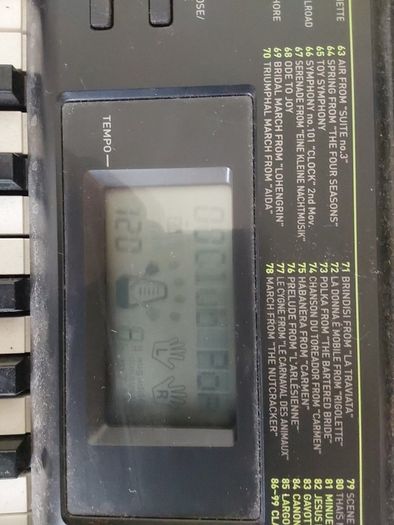 keyboard casio