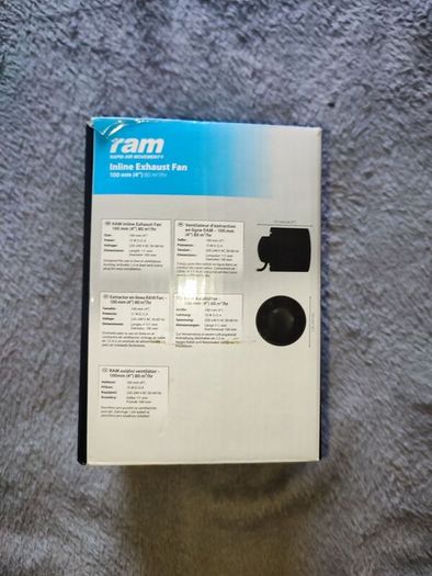 Complete Grow Tent Ventilation Kit  RAM / Can Lite 100mm