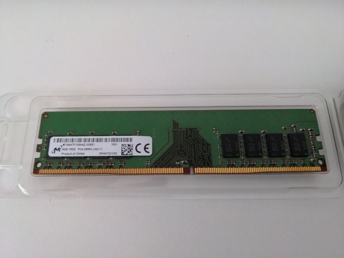 Micron 1x8gb Ddr4 2666mhz Dimm Ram
