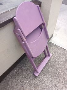 vintage baby chair