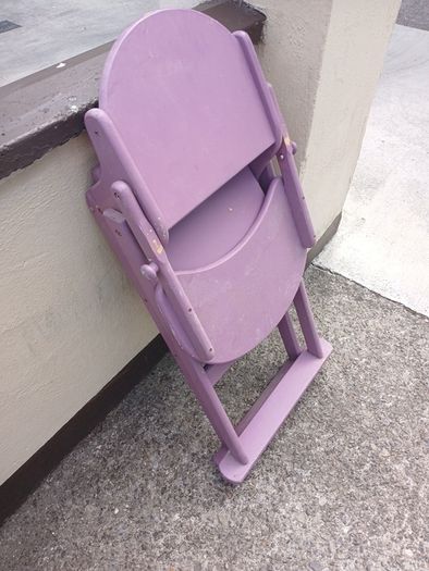 vintage baby chair