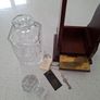 Connolly of Waterford Tantalus with cut-crystal spirit decanter Image 4