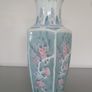 Beautiful Chinese  Hexagonal Vase Image 2