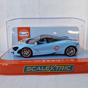Scalextric  McLaren 720S Gulf Edition Slot Car ( C4394 GT Touring supercar )