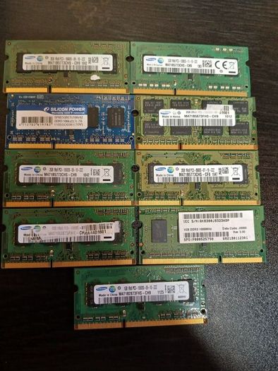 DDR3 Sodimm ram 2gb and 1gb