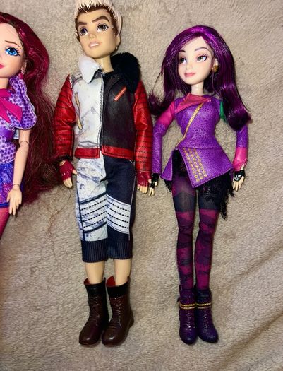 Disney Descendants Doll Bundle Evie, Carlos & Jane (Original Outfits)