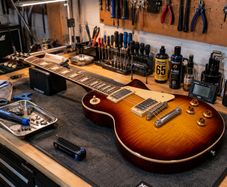 Electric guitar setup & maintenance