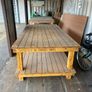 Heavy Duty Wooden Work Bench 250cm Industrial Table Image 2