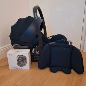 Cybex cloud Z2 i-Size Car Seat + Newborn Inlay + Rain Cover