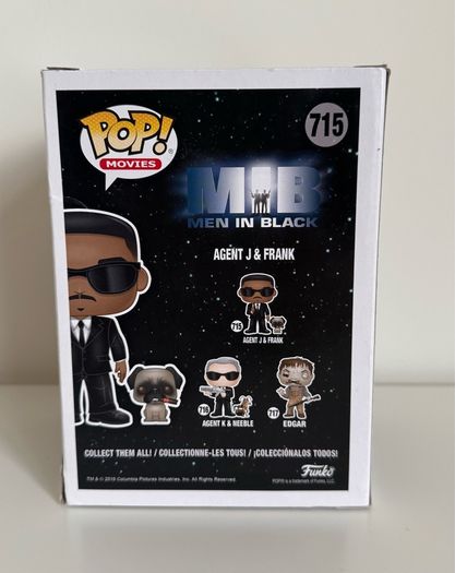 Funko Pop! Movies - Men In Black - Agent J & Frank #715