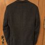 Herbie Frogg Limited Edition Wool Blend Suit Jacket Charcoal Grey Red Paisley 38R Image 2