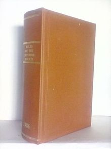 The Rules of The Superior Courts: With Appendices Published by The Stationary Office (HQ327)