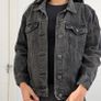 Denim jacket dark grey / black XS Image 2