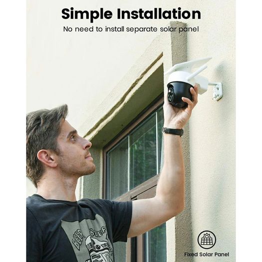 AOSU Outdoor Wireless Security Cameras Single Cam (Brand New & Sealed)