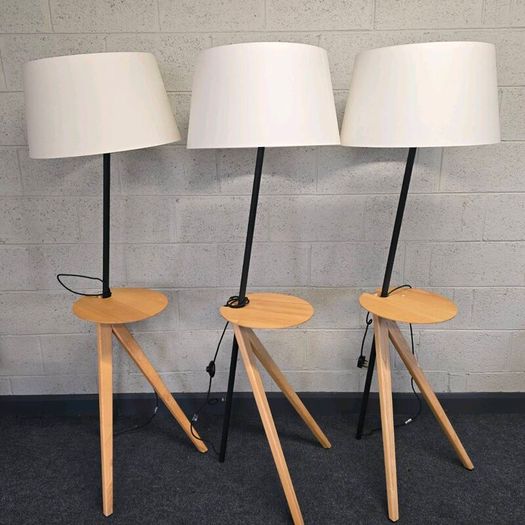 3 tall lamps
