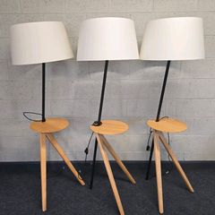 3 tall lamps