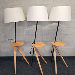 3 tall lamps