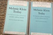 New Library of Psychoanalysis- Melanie Klein, 2 volumes