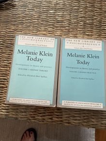 New Library of Psychoanalysis- Melanie Klein, 2 volumes